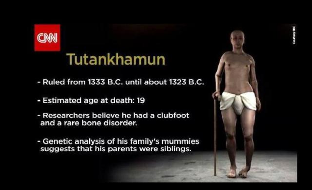Tutankamon.
